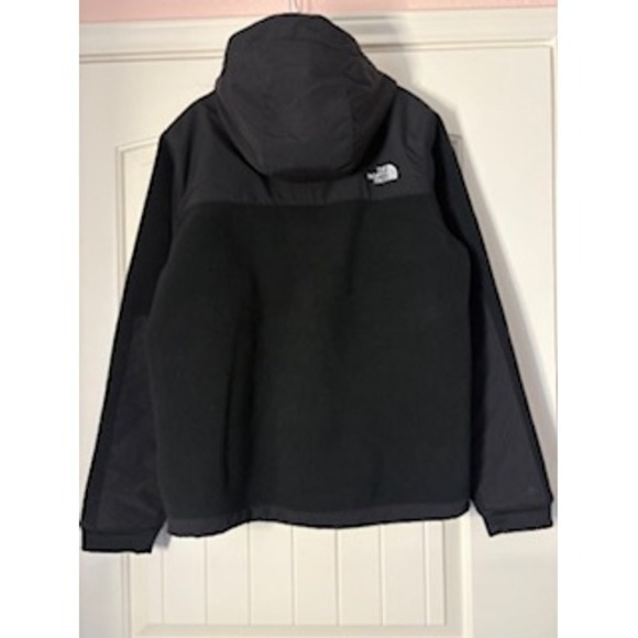 The North Face Black Fleece/Soft Shell Hoodie Jacket Men's M Polartec Recycled - Picture 5 of 12